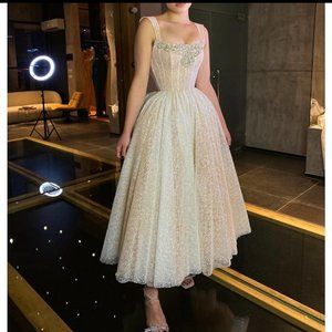 Ball Gown, Prom Dress with Corset